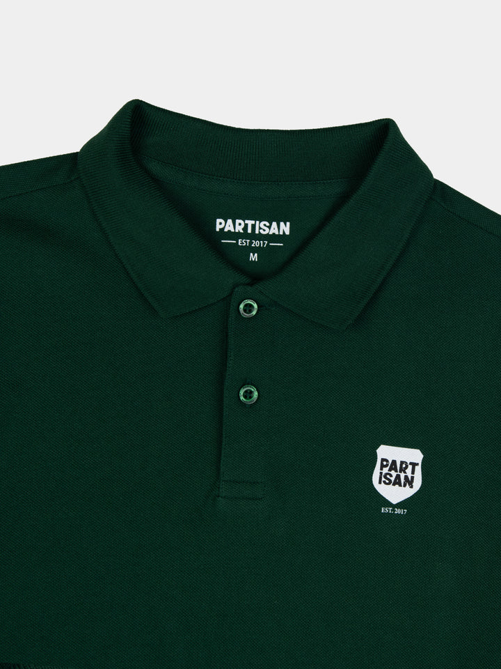 Partisan Badge Polo PQ - Vintage Pine - view 2