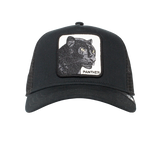 Panther Trucker Cap - Black