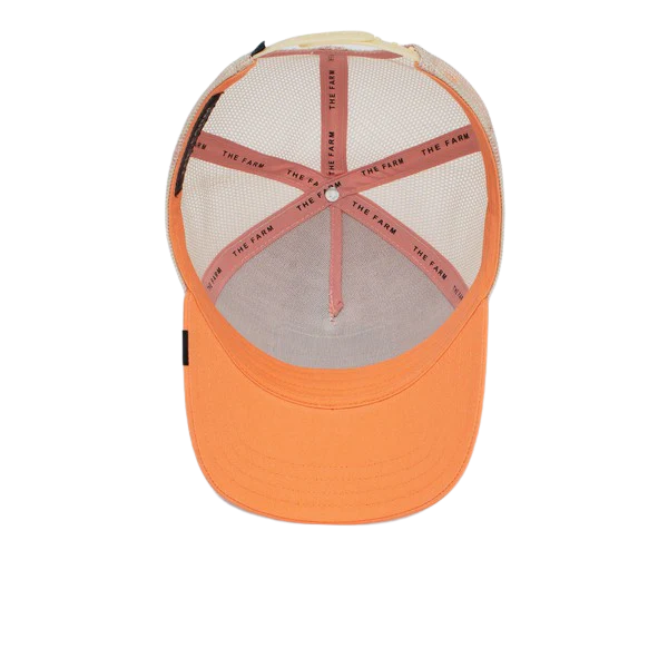 Goorin Bros Panther Trucker Cap Coral Beige - Lifestyle Product Shot