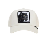 Panther Trucker Cap - White