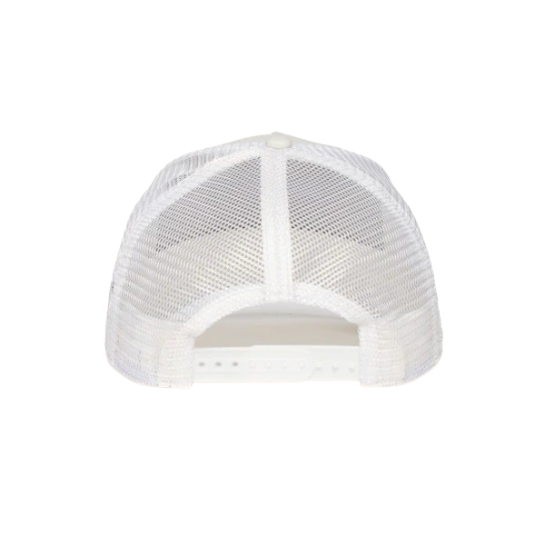 Goorin Bros Panther Trucker Cap White - Detail View of Panther Patch