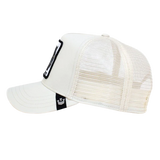 Panther Trucker Cap - White