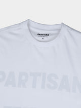 Partisan Tonal Print Tee - White