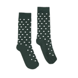 Partisan Socks - Black Polka