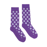 Partisan Socks - Purple Dots