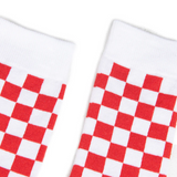 Partisan Socks - Red White Check