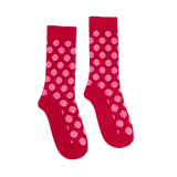 Partisan Socks - Red / Pink Dots