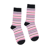 Partisan Socks - Stripy Pink