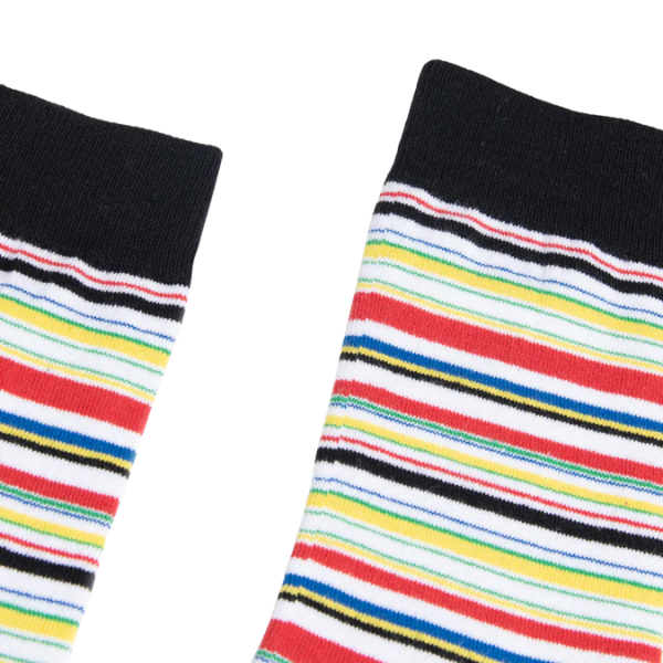 Partisan Socks - Stripy Red