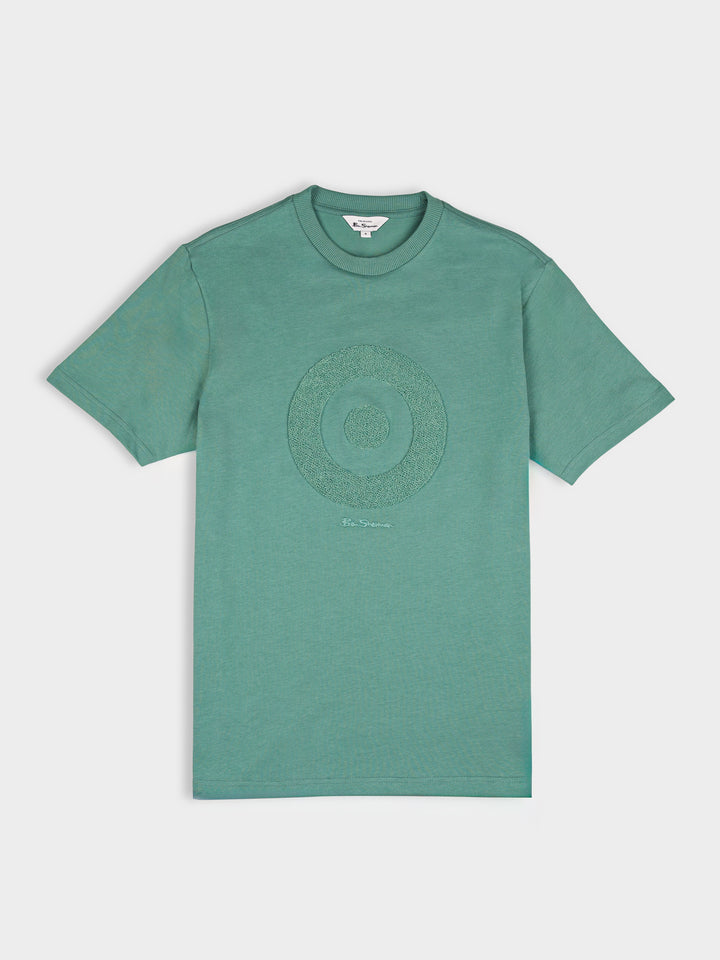 TARGET TOWELLING TEE SHIRT 260gsm - SEA DEEP