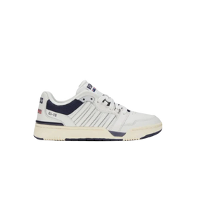 K-Swiss SI-18 Rival sneaker in Blanc de Blanc, Peacoat and Antique White – side profile view