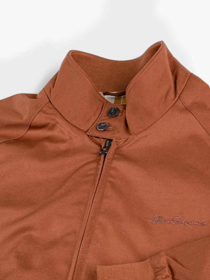 Signature Harrington Jacket - Anise - view 5
