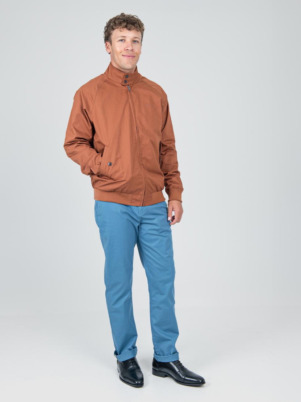 Signature Harrington Jacket - Anise - view 4