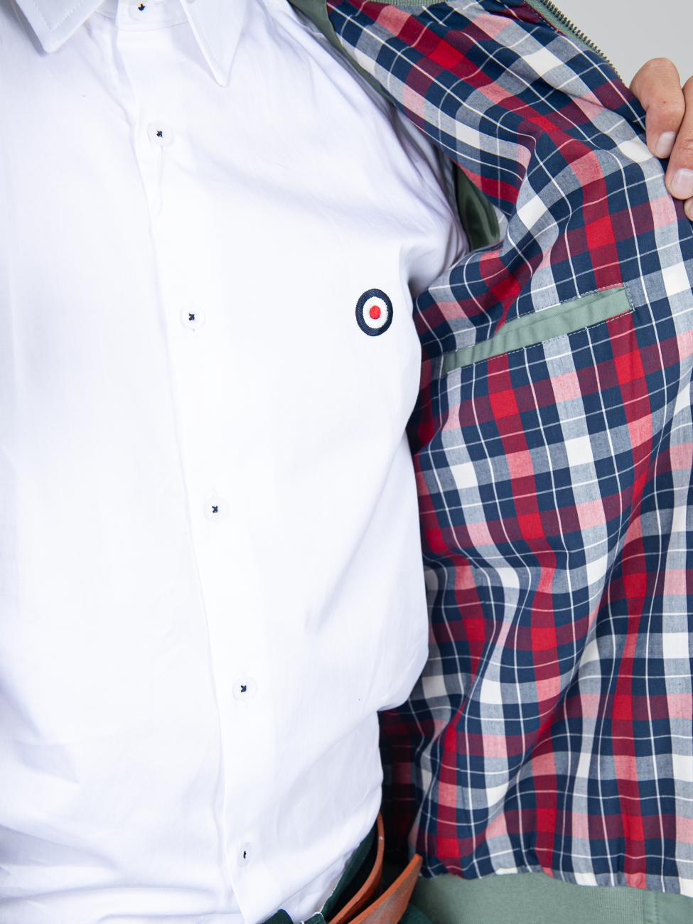 Signature Harrington Jacket - Pale Khaki