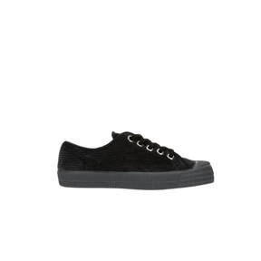 Novesta Star Master Cord low-top sneaker in Dark Grey corduroy with natural rubber sole
