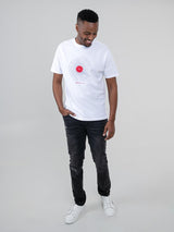 ABRASION DENIM SLIM FIT - Black