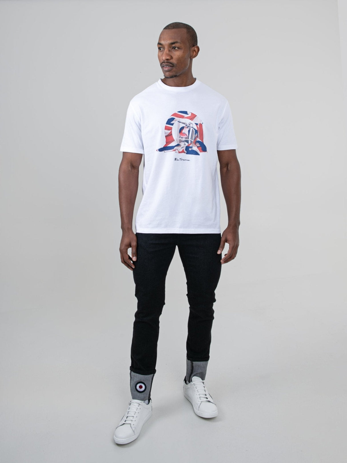 Target turn up slim fit denim - Black