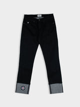 Target turn up slim fit denim - Black