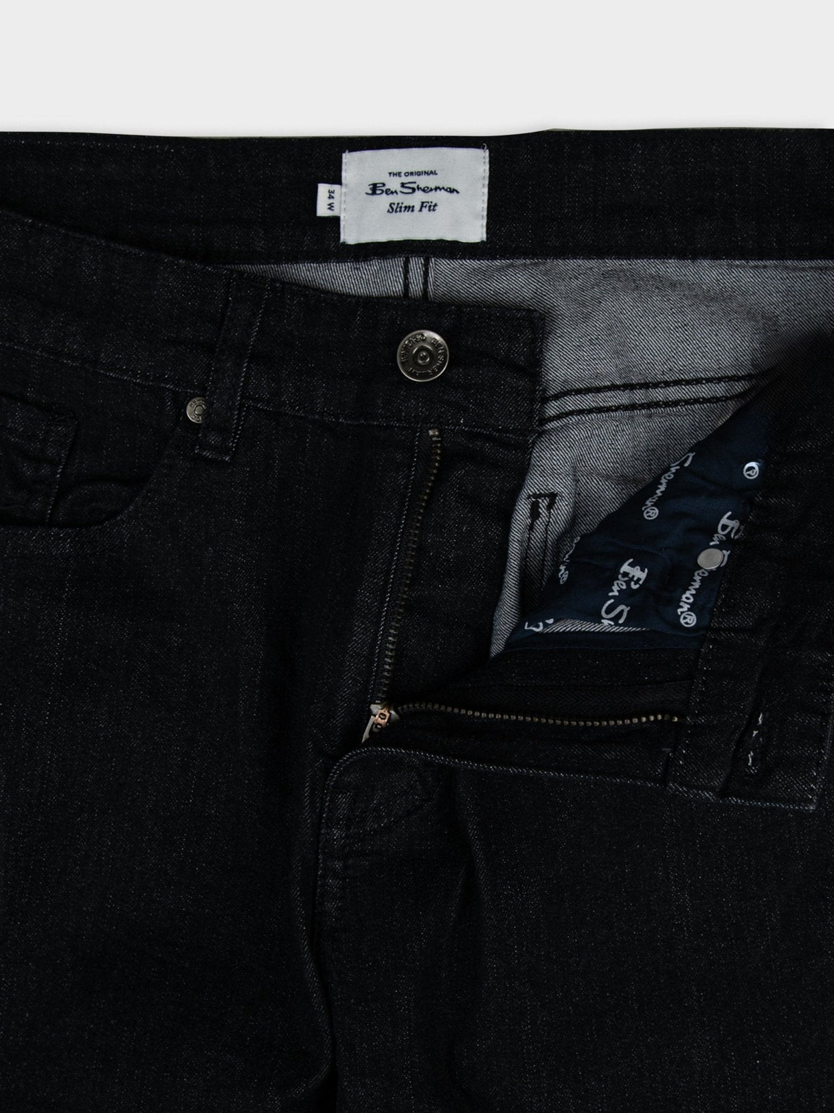 Target turn up slim fit denim - Black