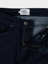 Target turn up slim fit denim - Dark Blue