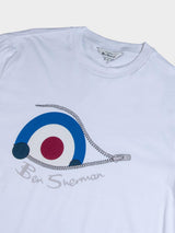 Sneaky Target Tee - White