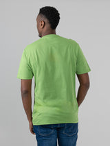 Sound Wave Record Tee - Piquant Green