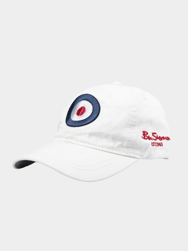 Target Cap - White