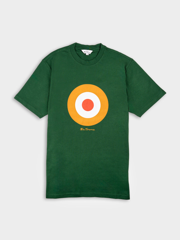 TARGET TEE SHIRT - FOREST GREEN