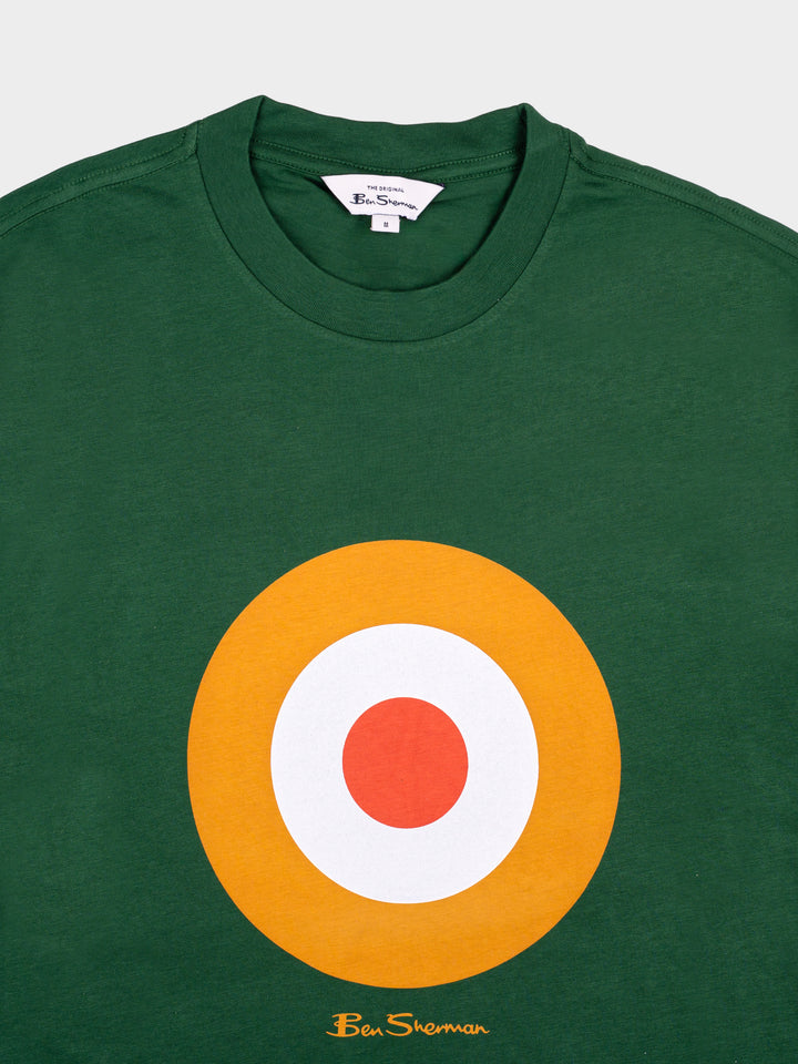TARGET TEE SHIRT - FOREST GREEN