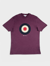 Target Tee - Cherry Lacquer