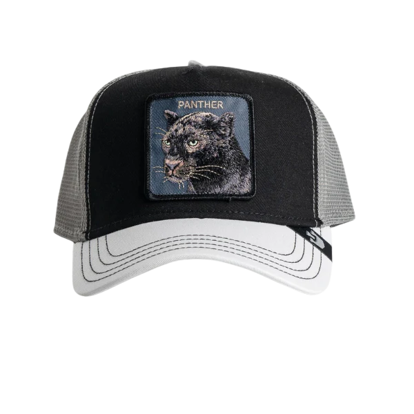 The V2 Panther Trucker - Black / White