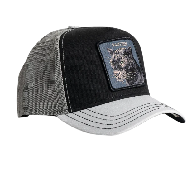 The V2 Panther Trucker - Black / White