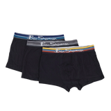 TRUNKS 3PK - MULTI BLACK
