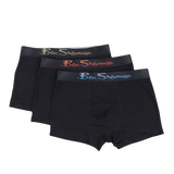 TRUNKS 3PK - MULTI BLACK