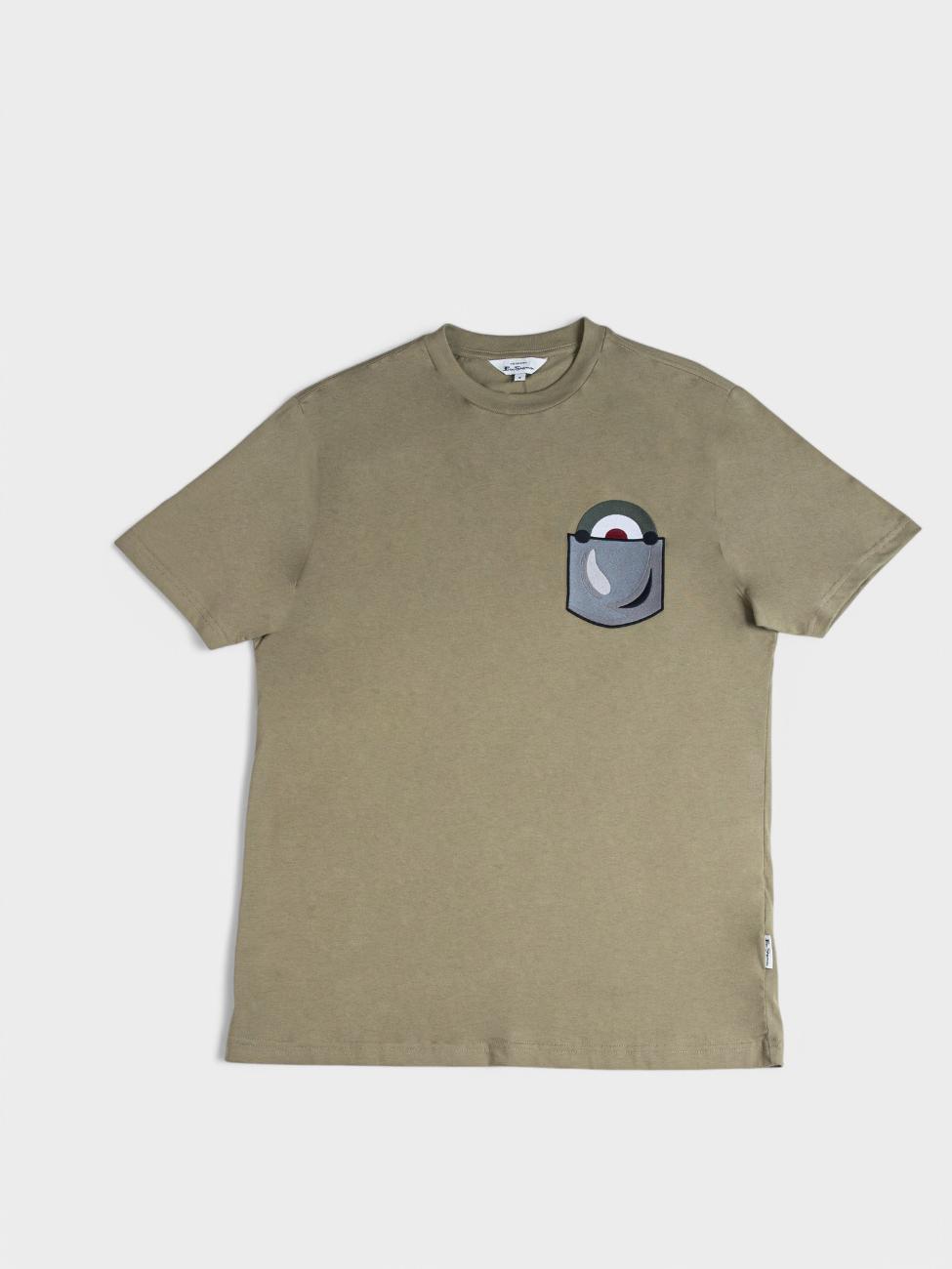 Target Pocket Tee - Olive