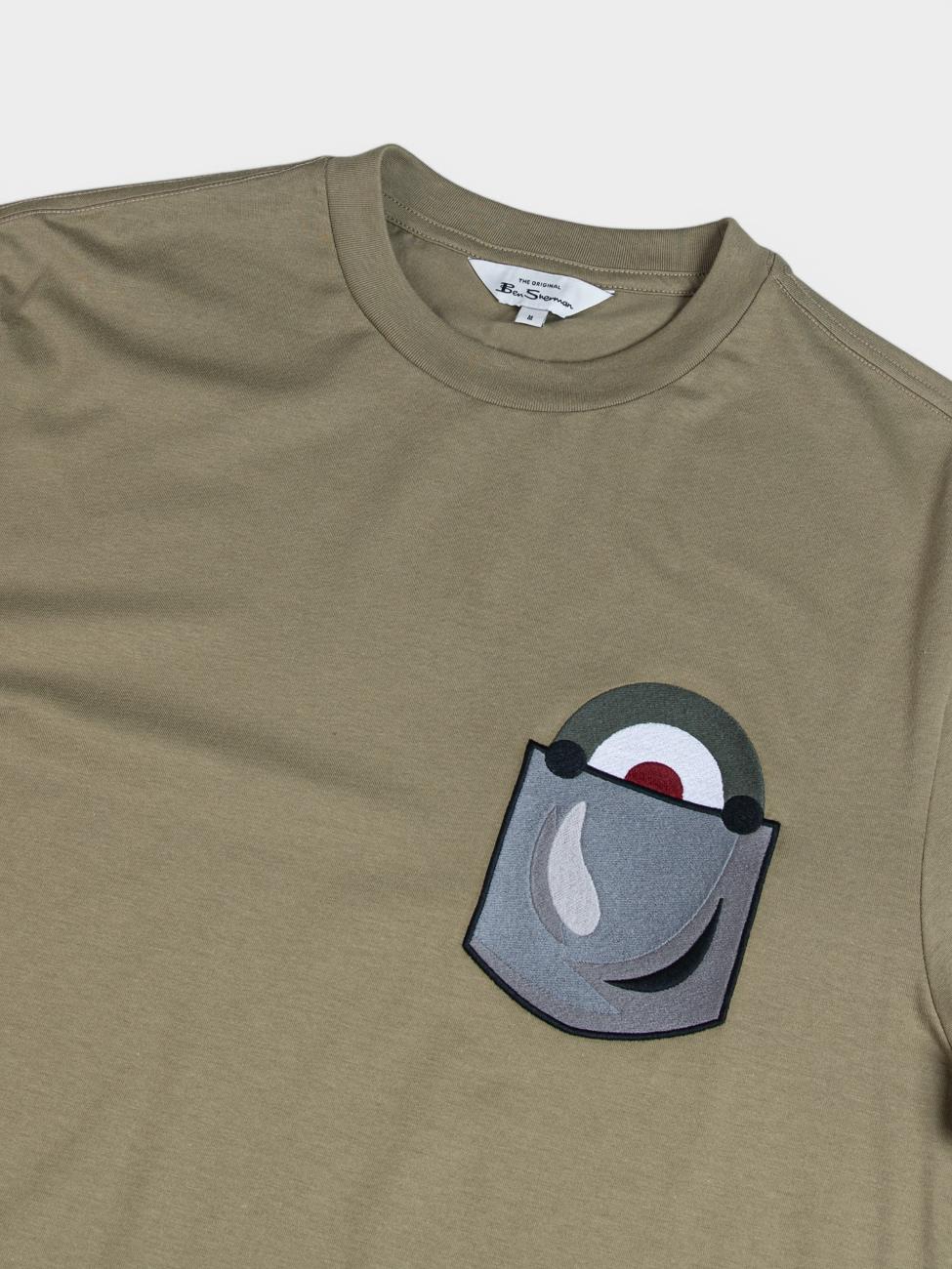 Target Pocket Tee - Olive