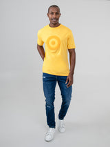 Target Towelling Applique Tee - Banana