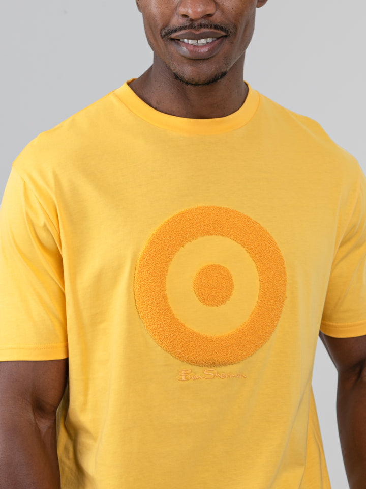 Target Towelling Applique Tee - Banana - view 3