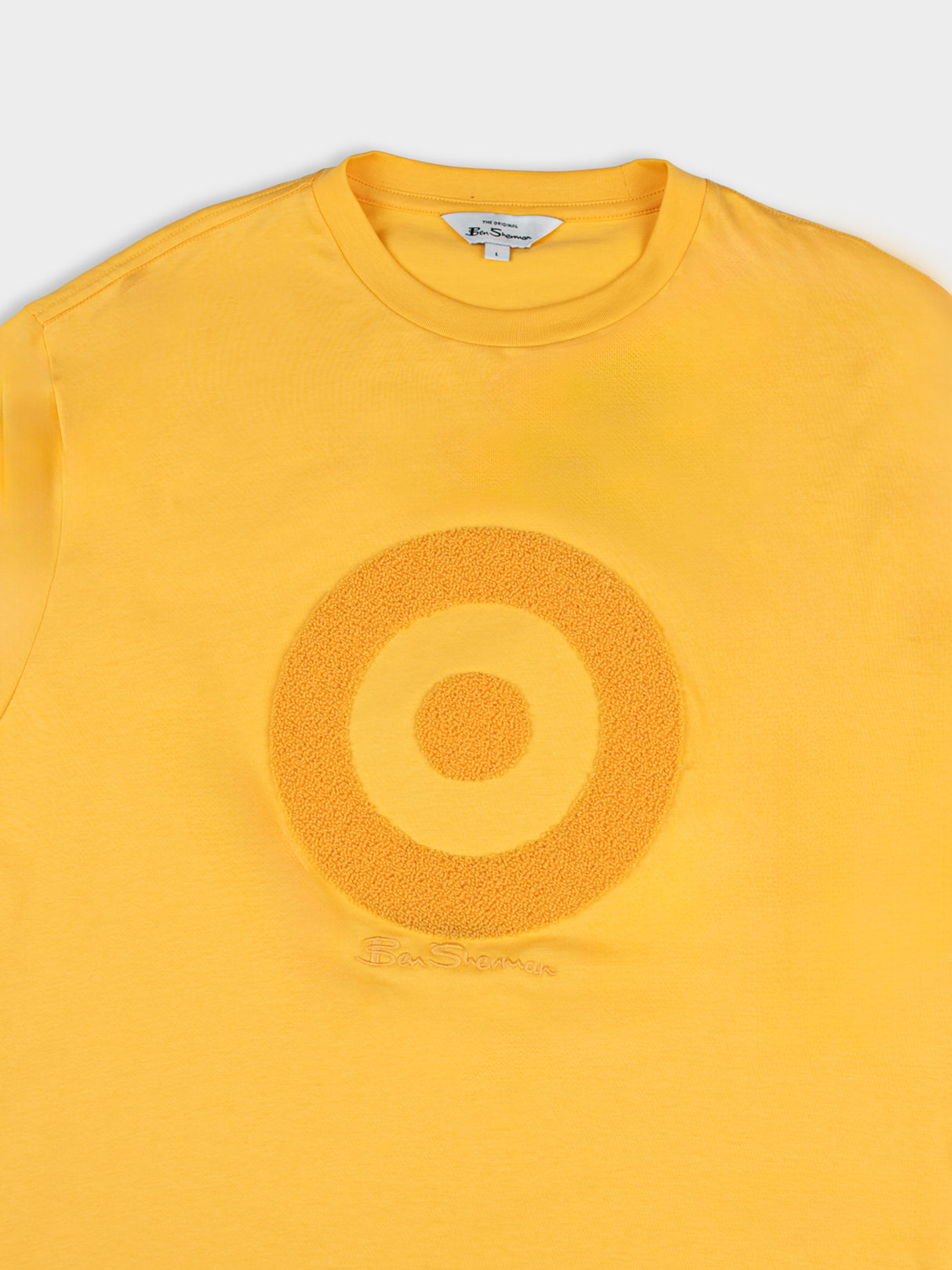 Target Towelling Applique Tee - Banana