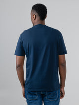 Target Towelling Applique Tee - Navy