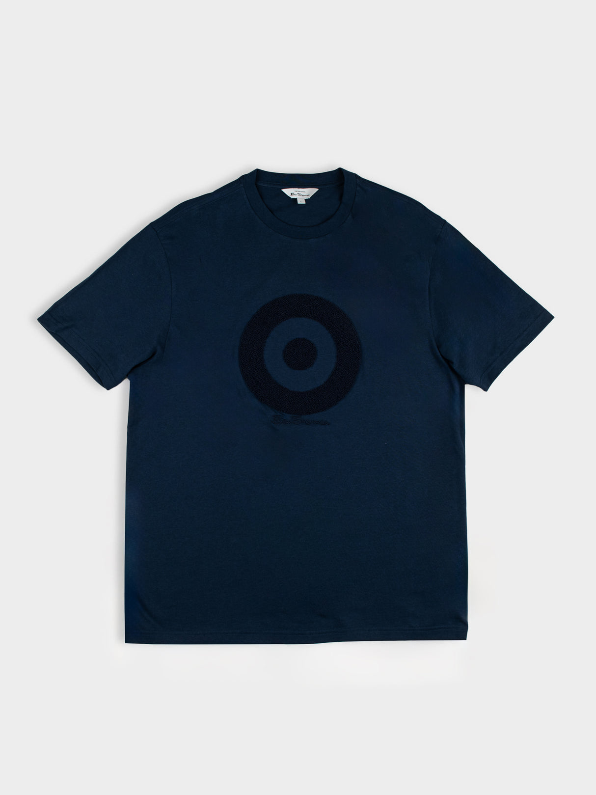 Target Towelling Applique Tee - Navy