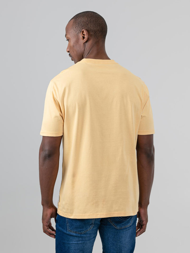 Target Towelling Applique Tee - New Wheat - view 2