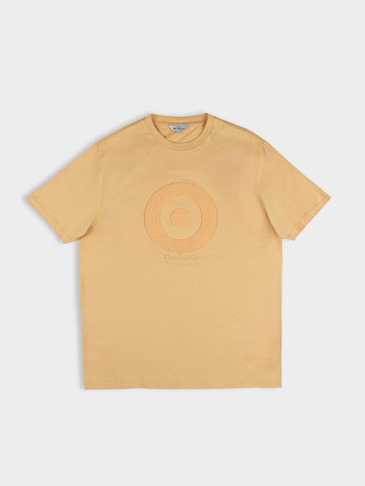 Target Towelling Applique Tee - New Wheat - view 4