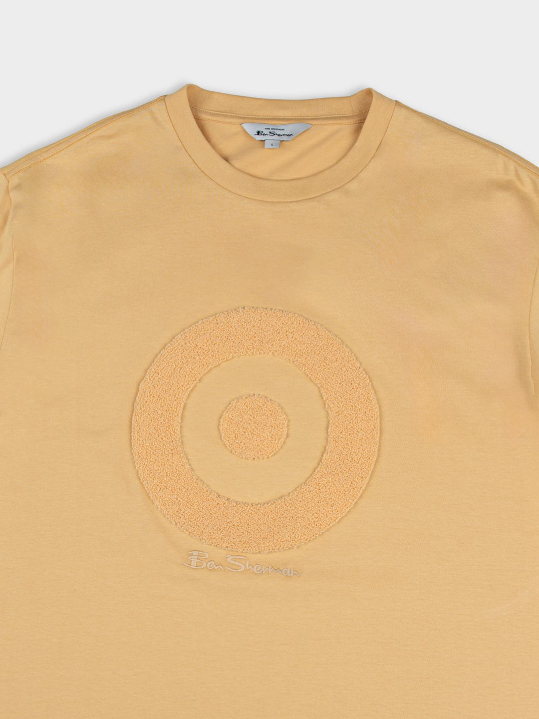 Target Towelling Applique Tee - New Wheat - view 5