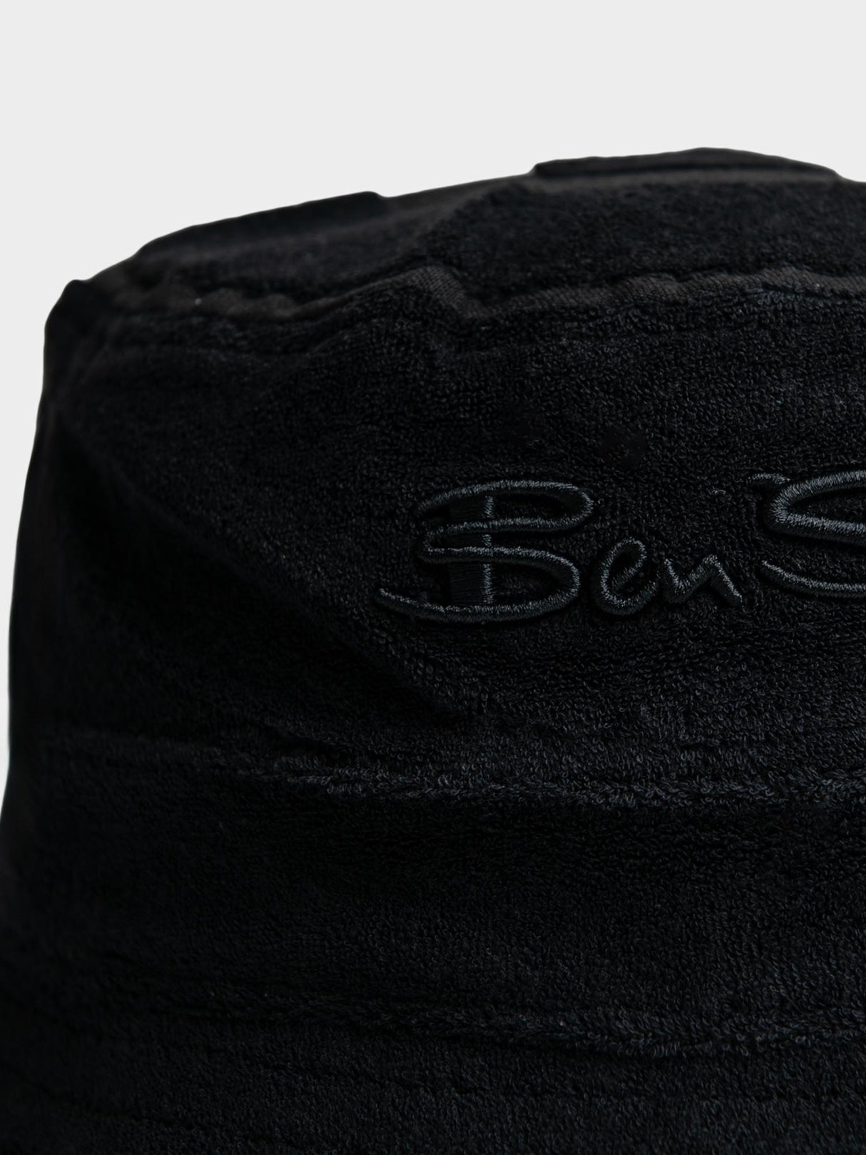 TARGET TOWELLING BUCKET HAT - Black
