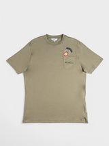 Target Parachute Tee - Olive Night