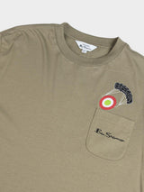 Target Parachute Tee - Olive Night