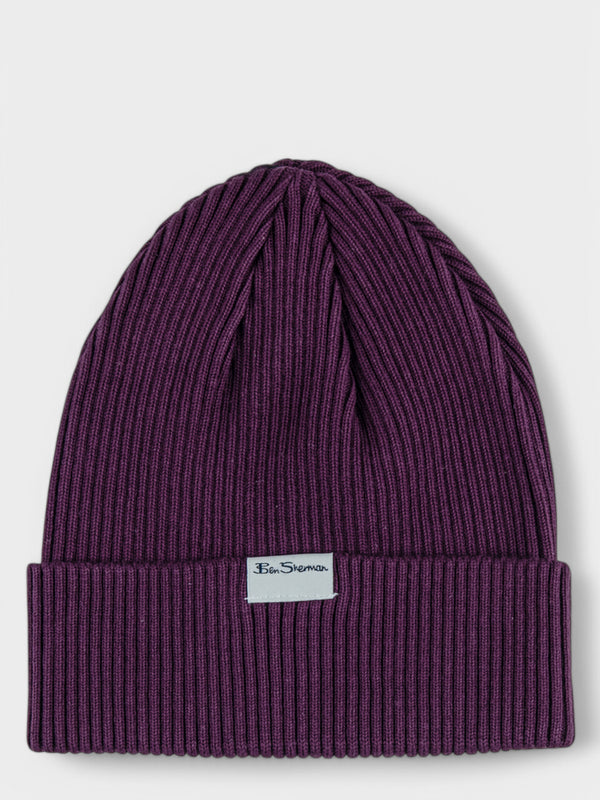 Targy Knit Beanie - Cherry Lacquer