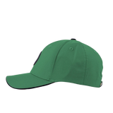 Side view Ben Sherman Targy Peak Cotton Cap Elm Green