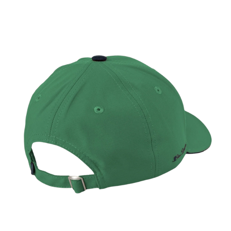 Back view Ben Sherman Targy Peak Cotton Cap Elm Green